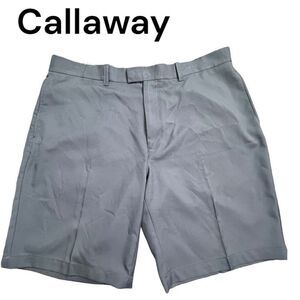 Callaway Men’s Golf Shorts | Black | Size 38x10 | Flat Front | Performance